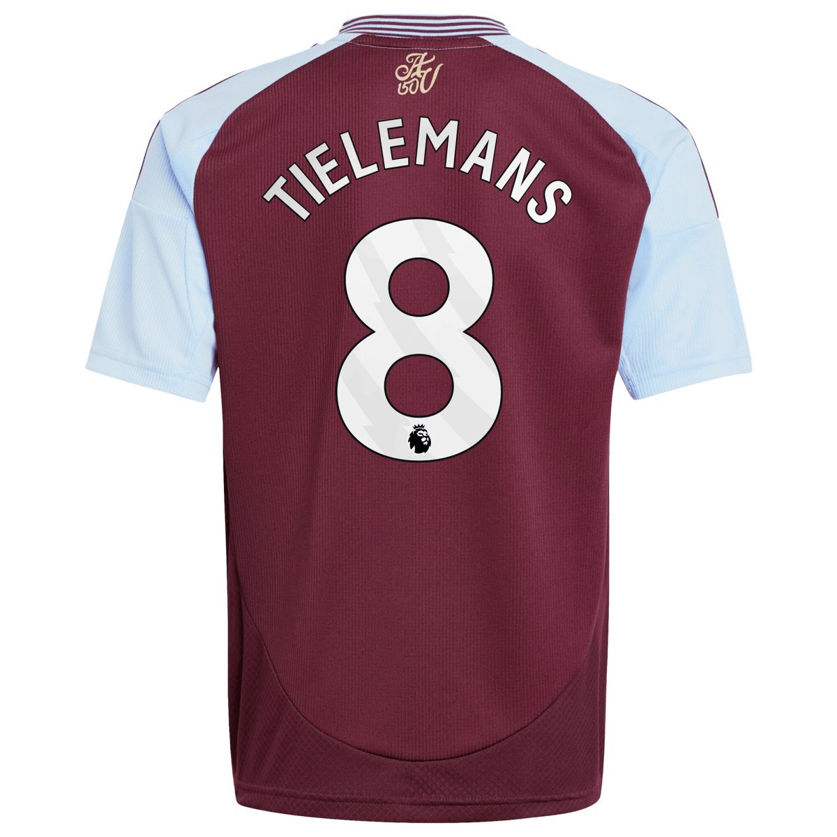 aston villa adidas home shirt 2024-25 – kids with tielemans 8 printing Collection - Aston Villa Fan Shop Official Gear