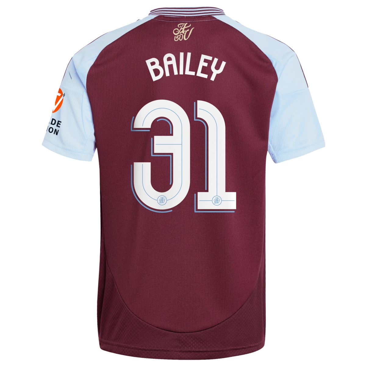 aston villa adidas home shirt 2024-25 with bailey 31 cup printing Collection - Aston Villa Fan Shop Official Gear