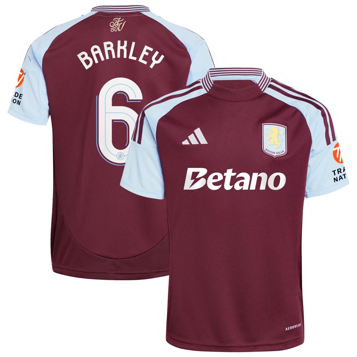 aston villa adidas home shirt 2024-25 with barkley 6 cup printing Collection - Aston Villa Fan Shop Official Gear