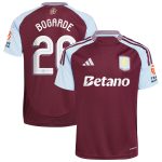 aston villa adidas home shirt 2024-25 with bogarde 26 cup printing Collection - Aston Villa Fan Shop Official Gear