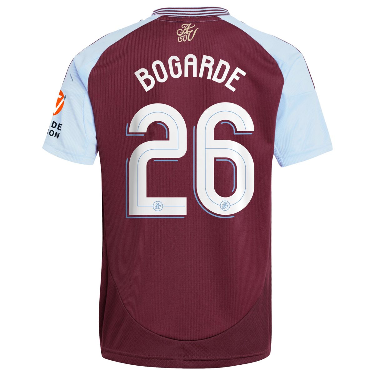 aston villa adidas home shirt 2024-25 with bogarde 26 cup printing Collection - Aston Villa Fan Shop Official Gear