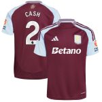 aston villa adidas home shirt 2024-25 with cash 2 printing Collection - Aston Villa Fan Shop Official Gear