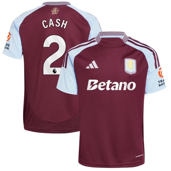aston villa adidas home shirt 2024-25 with cash 2 printing Collection - Aston Villa Fan Shop Official Gear