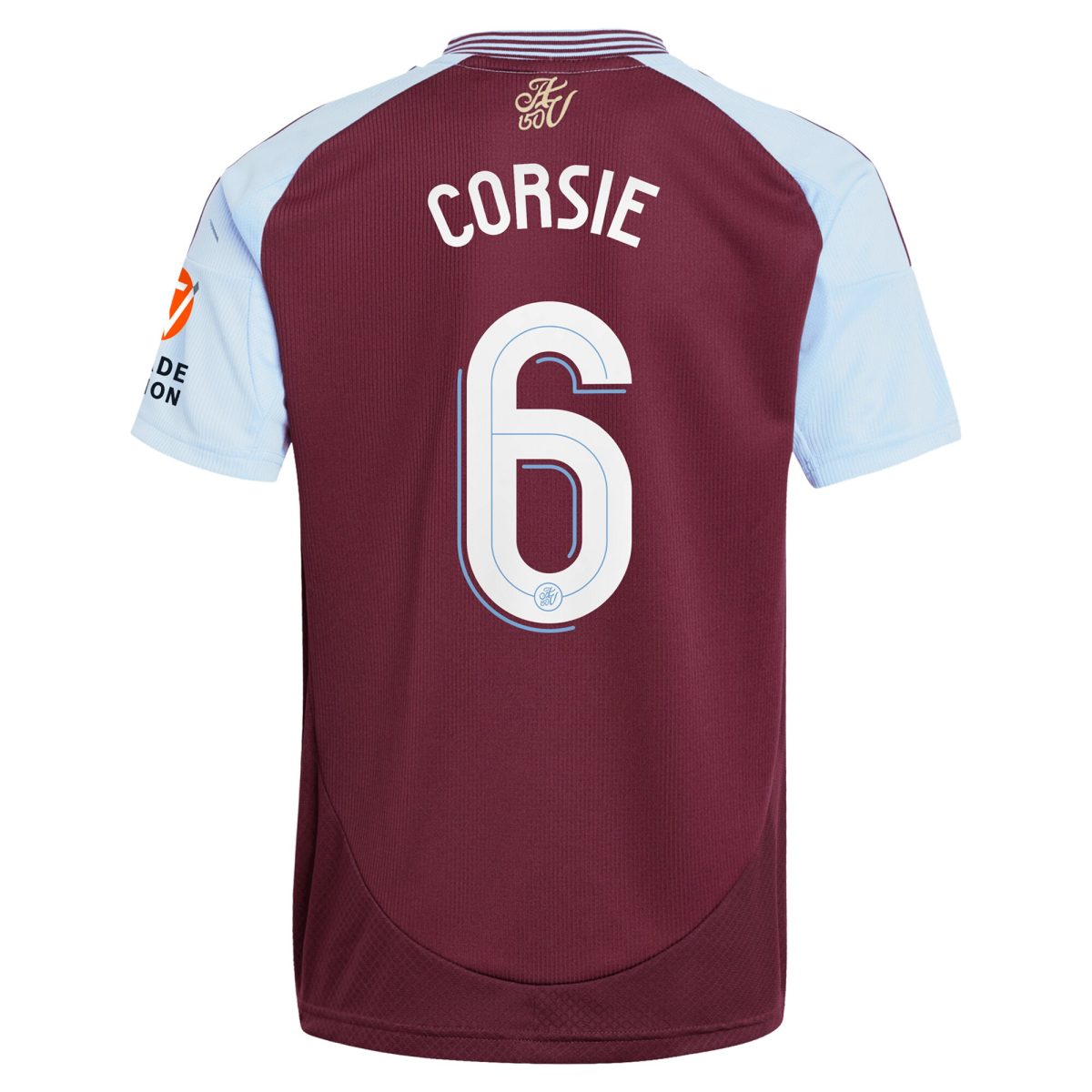 aston villa adidas home shirt 2024-25 with corsie 6 cup printing Collection - Aston Villa Fan Shop Official Gear