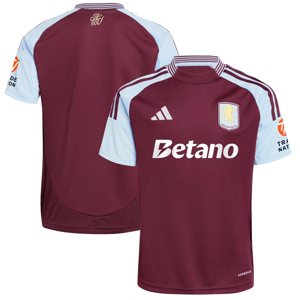 aston villa adidas home shirt 2024-25 with custom printing Collection - Aston Villa Fan Shop Official Gear