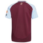 aston villa adidas home shirt 2024-25 with custom printing Collection - Aston Villa Fan Shop Official Gear