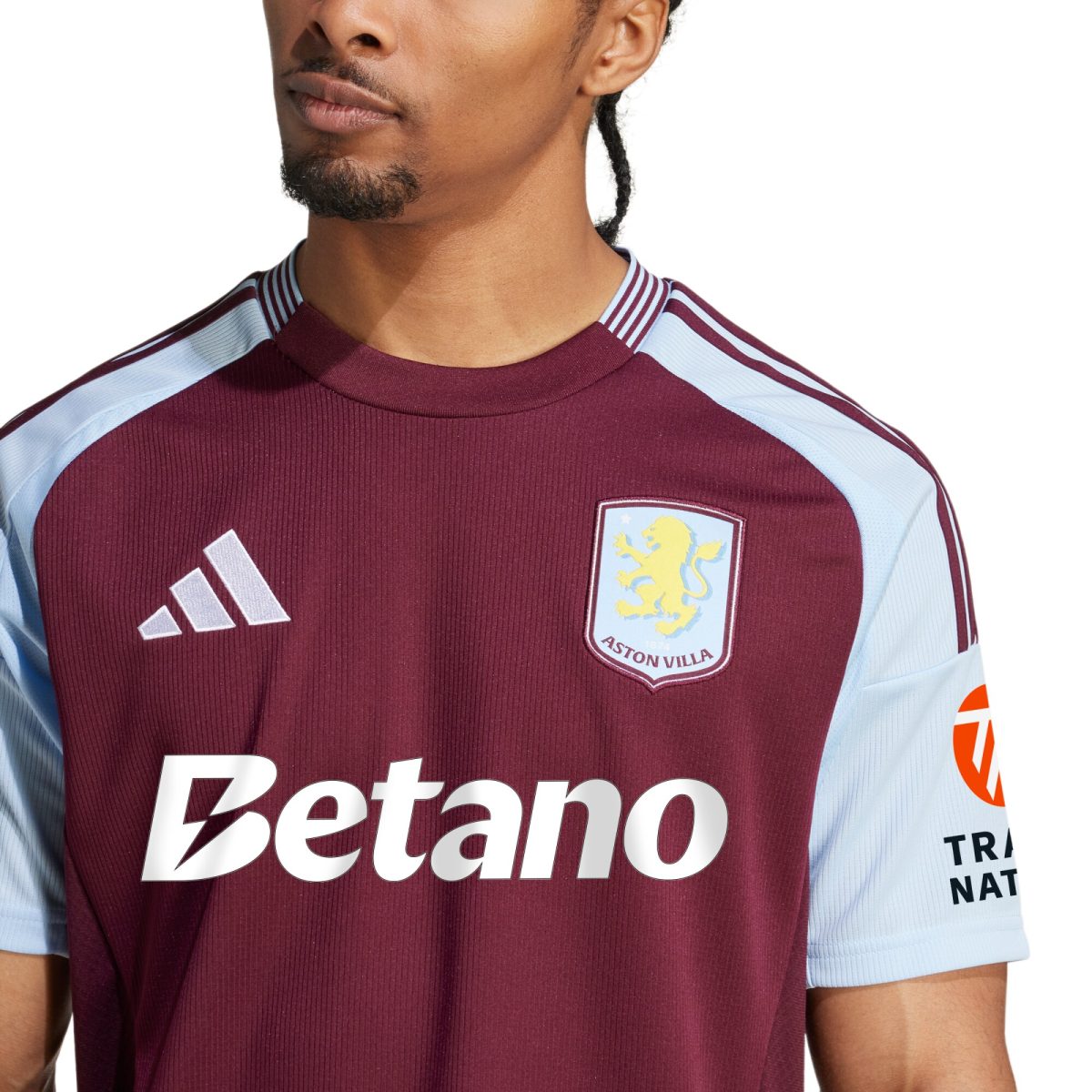 aston villa adidas home shirt 2024-25 with custom printing Collection - Aston Villa Fan Shop Official Gear