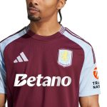 aston villa adidas home shirt 2024-25 with custom printing Collection - Aston Villa Fan Shop Official Gear