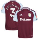 aston villa adidas home shirt 2024-25 with diego carlos 3 printing Collection - Aston Villa Fan Shop Official Gear
