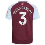 aston villa adidas home shirt 2024-25 with diego carlos 3 printing Collection - Aston Villa Fan Shop Official Gear