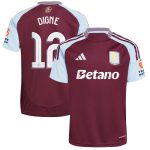 aston villa adidas home shirt 2024-25 with digne 12 cup printing Collection - Aston Villa Fan Shop Official Gear
