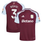 aston villa adidas home shirt 2024-25 with disasi 3 printing Collection – Aston Villa Fan Shop Official Gear Collection - Aston Villa Fan Shop Official Gear