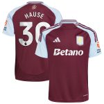 aston villa adidas home shirt 2024-25 with hause 30 printing Collection - Aston Villa Fan Shop Official Gear