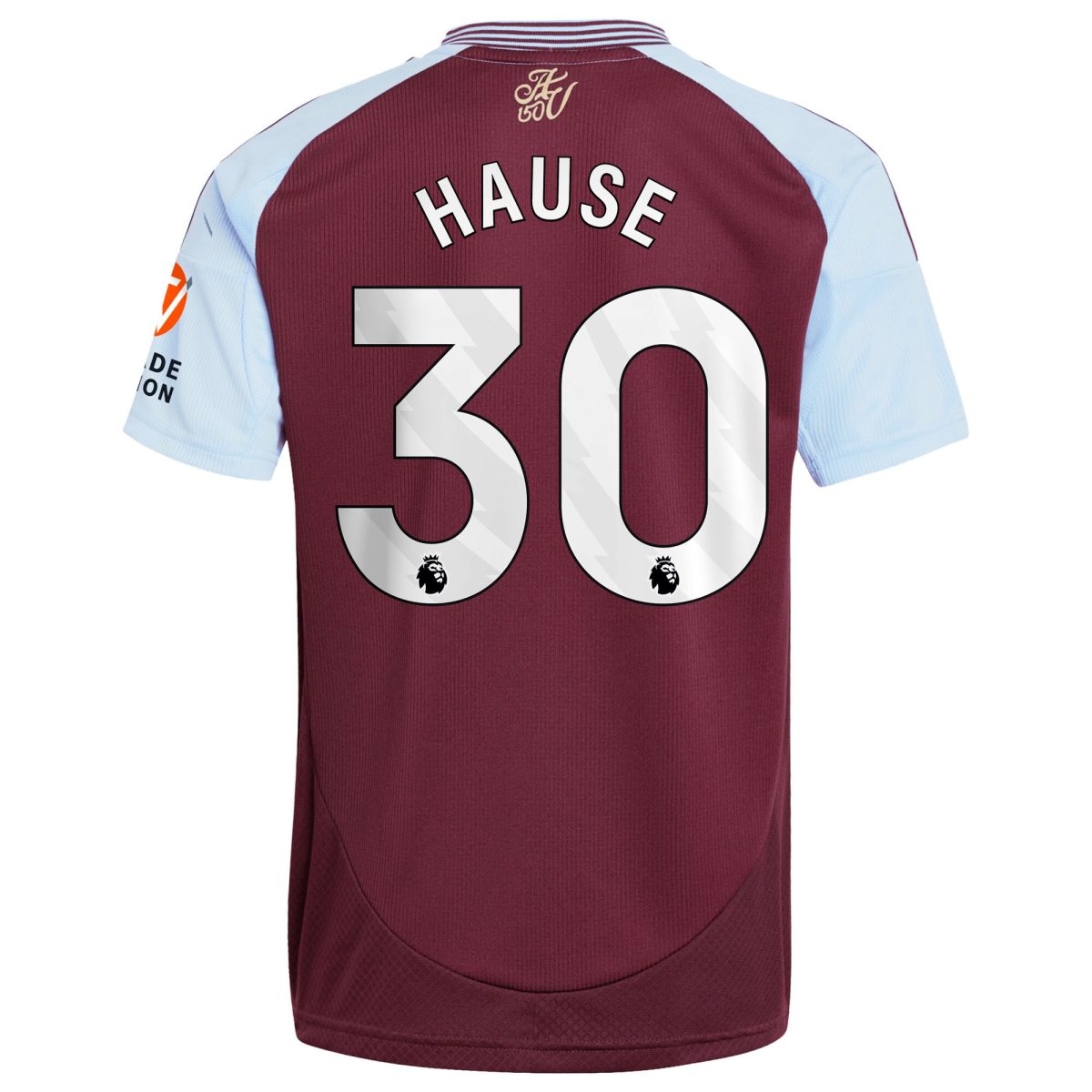 aston villa adidas home shirt 2024-25 with hause 30 printing Collection - Aston Villa Fan Shop Official Gear