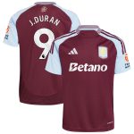 aston villa adidas home shirt 2024-25 with j.duran 9 printing Collection - Aston Villa Fan Shop Official Gear
