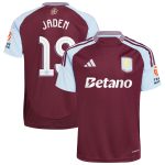 aston villa adidas home shirt 2024-25 with jaden 19 cup printing Collection - Aston Villa Fan Shop Official Gear