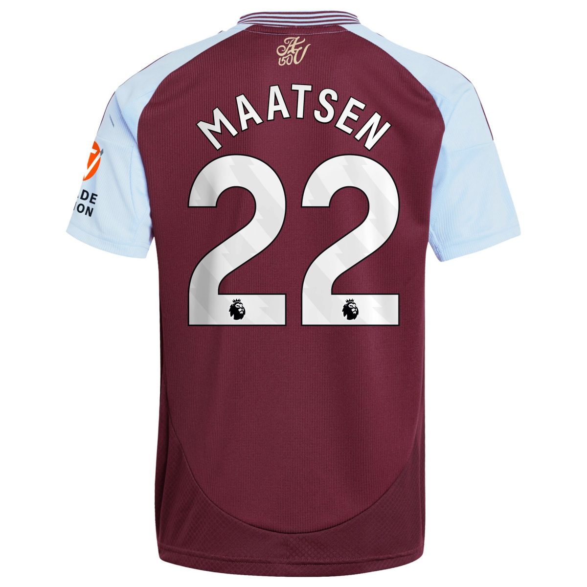 aston villa adidas home shirt 2024-25 with maatsen 22 printing Collection - Aston Villa Fan Shop Official Gear
