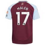 aston villa adidas home shirt 2024-25 with malen 17 printing Collection - Aston Villa Fan Shop Official Gear