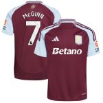 aston villa adidas home shirt 2024-25 with mcginn 7 printing Collection - Aston Villa Fan Shop Official Gear