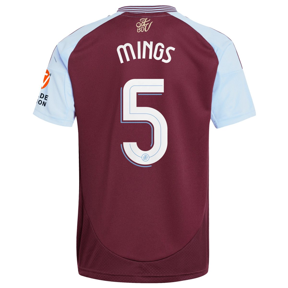 aston villa adidas home shirt 2024-25 with mings 5 cup printing Collection - Aston Villa Fan Shop Official Gear
