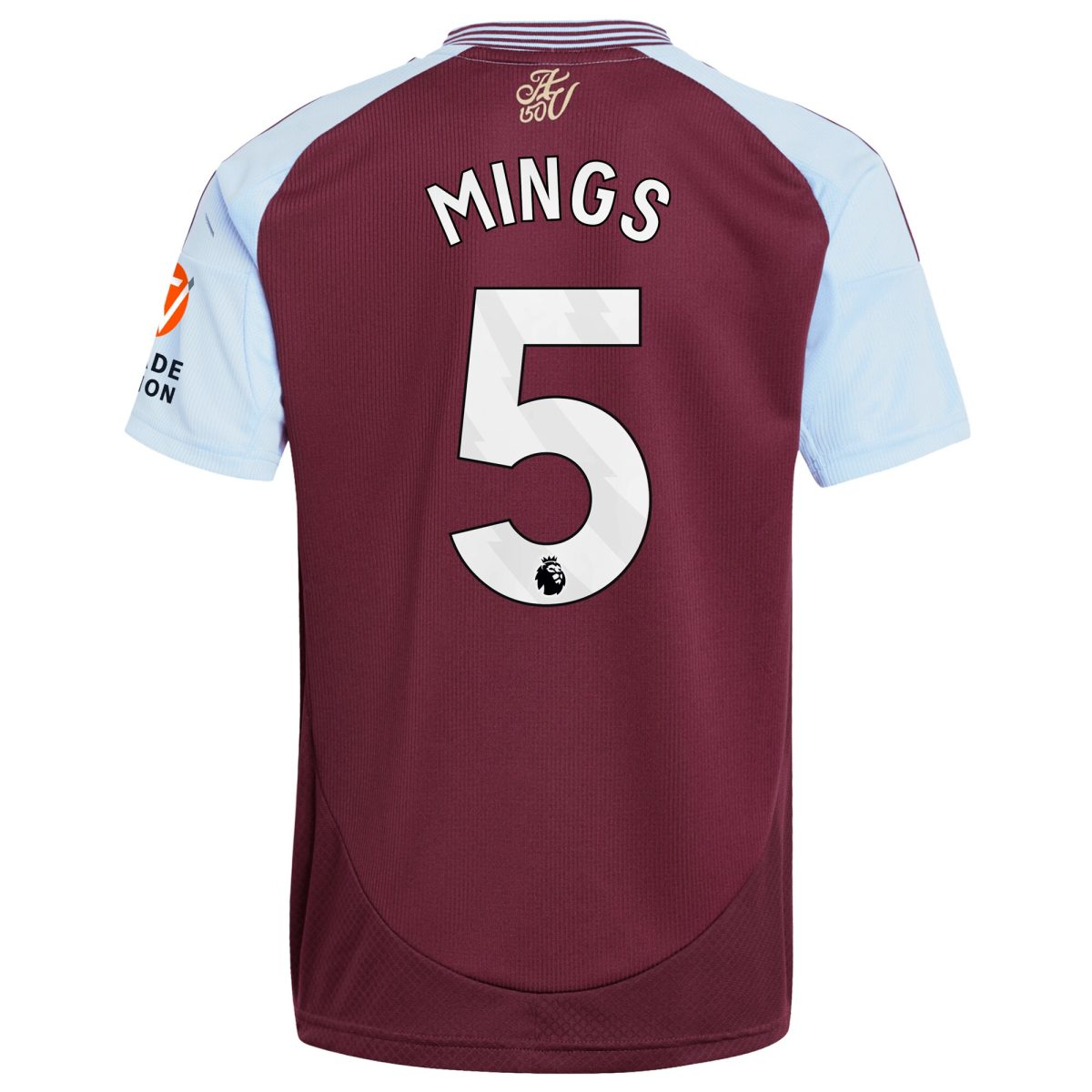 aston villa adidas home shirt 2024-25 with mings 5 printing Collection - Aston Villa Fan Shop Official Gear
