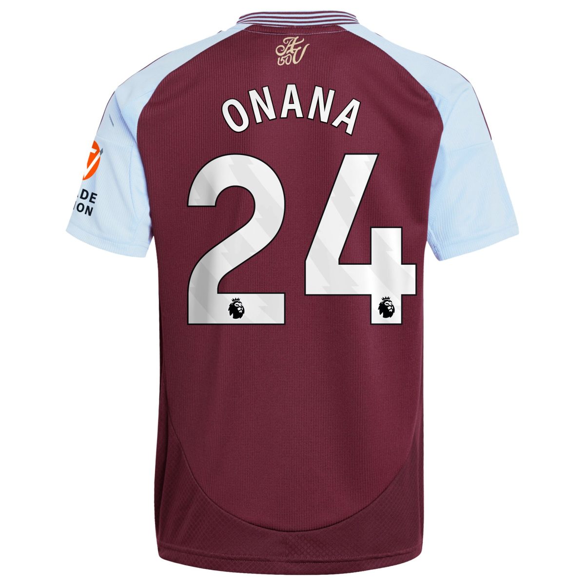 aston villa adidas home shirt 2024-25 with onana 24 printing Collection - Aston Villa Fan Shop Official Gear