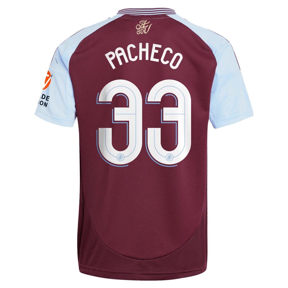 aston villa adidas home shirt 2024-25 with pacheco 33 cup printing Collection - Aston Villa Fan Shop Official Gear