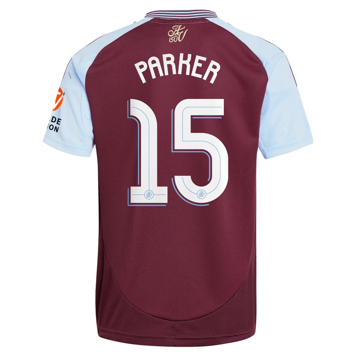 aston villa adidas home shirt 2024-25 with parker 15 cup printing Collection - Aston Villa Fan Shop Official Gear