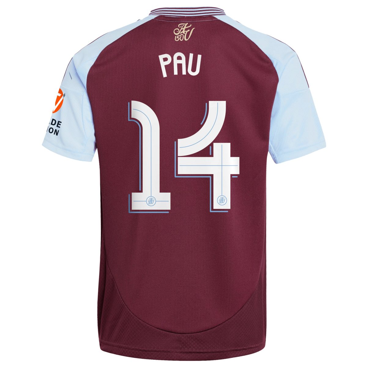 aston villa adidas home shirt 2024-25 with pau 14 cup printing Collection - Aston Villa Fan Shop Official Gear