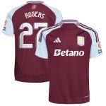 aston villa adidas home shirt 2024-25 with rogers 27 cup printing Collection - Aston Villa Fan Shop Official Gear