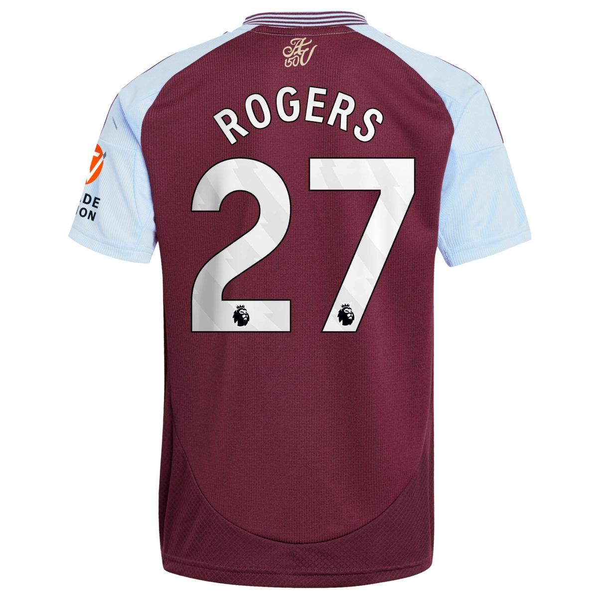 aston villa adidas home shirt 2024-25 with rogers 27 printing Collection - Aston Villa Fan Shop Official Gear