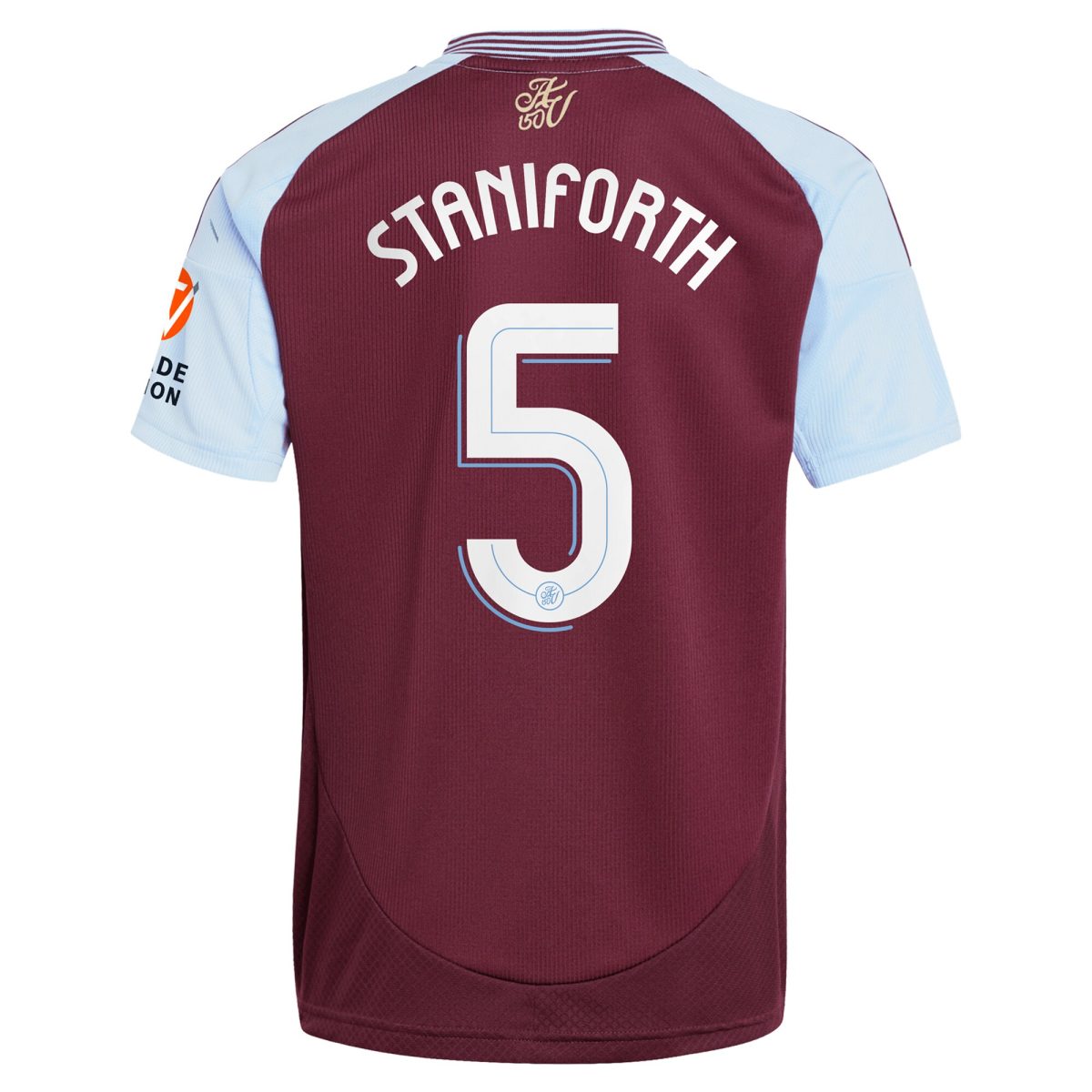 aston villa adidas home shirt 2024-25 with staniforth 5 cup printing Collection - Aston Villa Fan Shop Official Gear