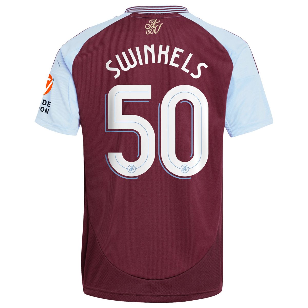 aston villa adidas home shirt 2024-25 with swinkels 50 cup printing Collection - Aston Villa Fan Shop Official Gear