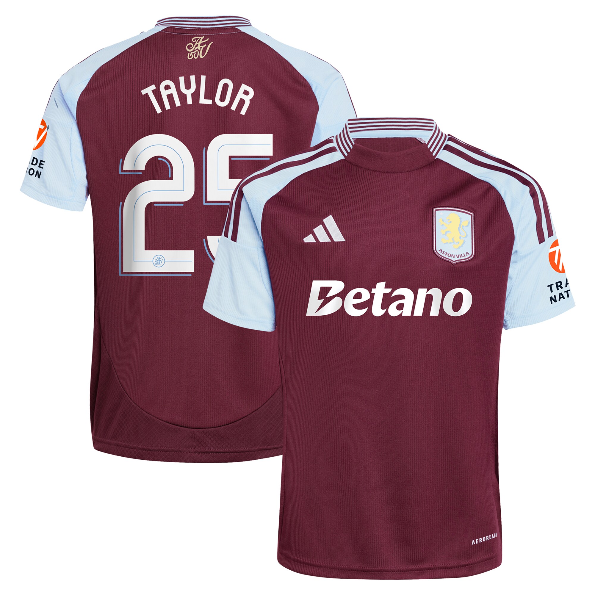 aston villa adidas home shirt 2024-25 with taylor 25 cup printing Collection – Aston Villa Fan Shop Official Gear Collection - Aston Villa Fan Shop Official Gear