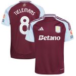 aston villa adidas home shirt 2024-25 with tielemans 8 cup printing Collection - Aston Villa Fan Shop Official Gear