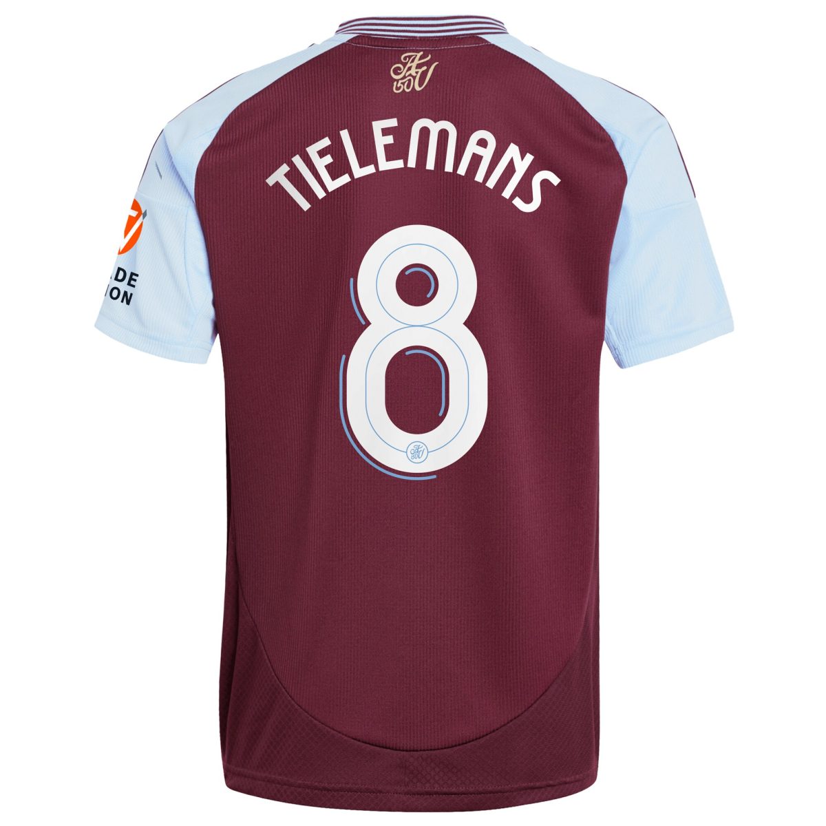 aston villa adidas home shirt 2024-25 with tielemans 8 cup printing Collection - Aston Villa Fan Shop Official Gear