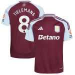 aston villa adidas home shirt 2024-25 with tielemans 8 printing Collection - Aston Villa Fan Shop Official Gear