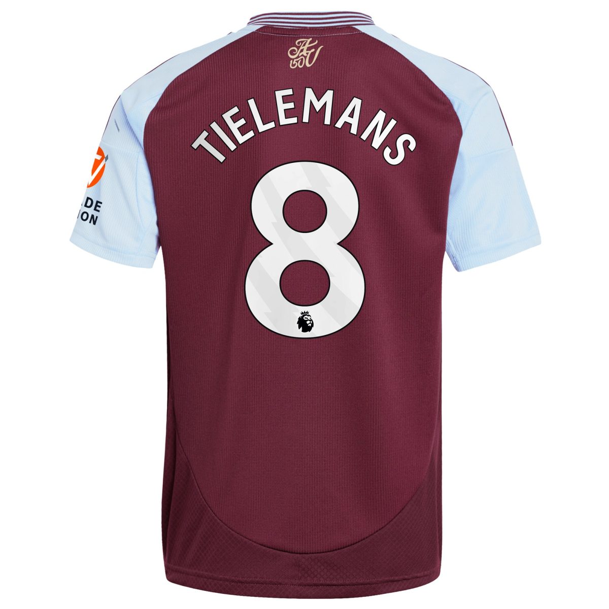 aston villa adidas home shirt 2024-25 with tielemans 8 printing Collection - Aston Villa Fan Shop Official Gear
