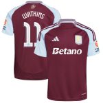 aston villa adidas home shirt 2024-25 with watkins 11 cup printing Collection - Aston Villa Fan Shop Official Gear