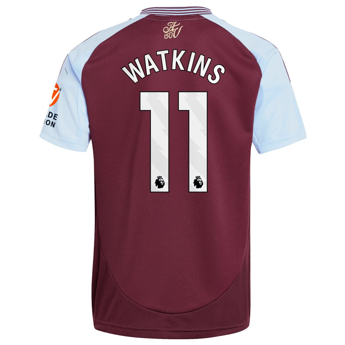 aston villa adidas home shirt 2024-25 with watkins 11 printing Collection - Aston Villa Fan Shop Official Gear