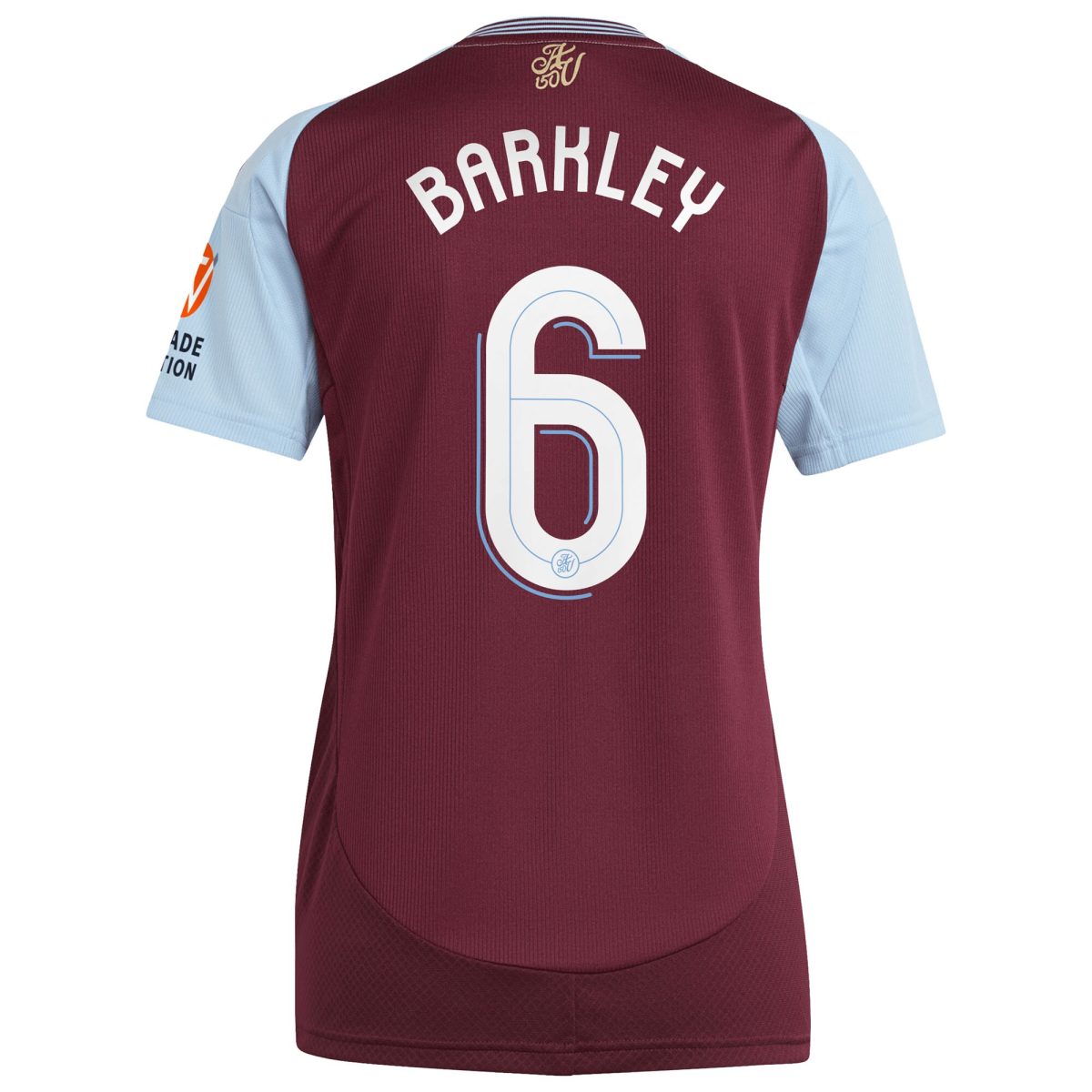 aston villa adidas home shirt 2024-25 – womens with barkley 6 cup printing Collection - Aston Villa Fan Shop Official Gear
