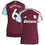 aston villa adidas home shirt 2024-25 – womens with barkley 6 printing Collection - Aston Villa Fan Shop Official Gear