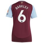 aston villa adidas home shirt 2024-25 – womens with barkley 6 printing Collection - Aston Villa Fan Shop Official Gear