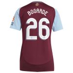 aston villa adidas home shirt 2024-25 – womens with bogarde 26 cup printing Collection - Aston Villa Fan Shop Official Gear