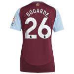 aston villa adidas home shirt 2024-25 – womens with bogarde 26 printing Collection - Aston Villa Fan Shop Official Gear