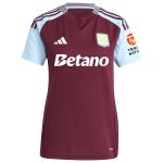 aston villa adidas home shirt 2024-25 – womens with buendia 10 printing Collection - Aston Villa Fan Shop Official Gear