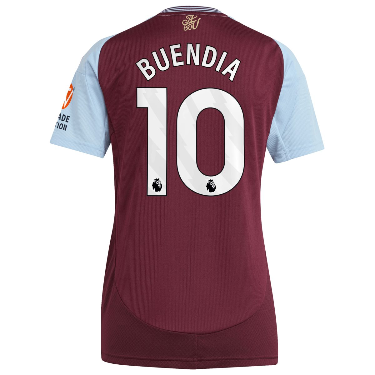 aston villa adidas home shirt 2024-25 – womens with buendia 10 printing Collection - Aston Villa Fan Shop Official Gear
