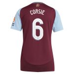 aston villa adidas home shirt 2024-25 – womens with corsie 6 cup printing Collection - Aston Villa Fan Shop Official Gear