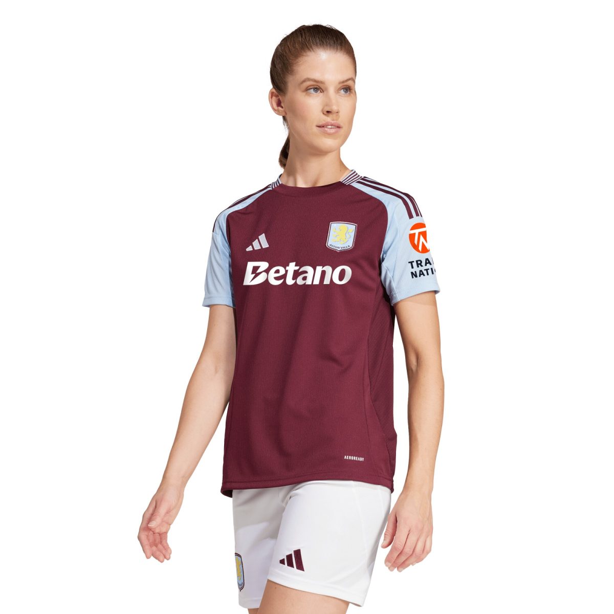 aston villa adidas home shirt 2024-25 – womens with custom printing Collection - Aston Villa Fan Shop Official Gear