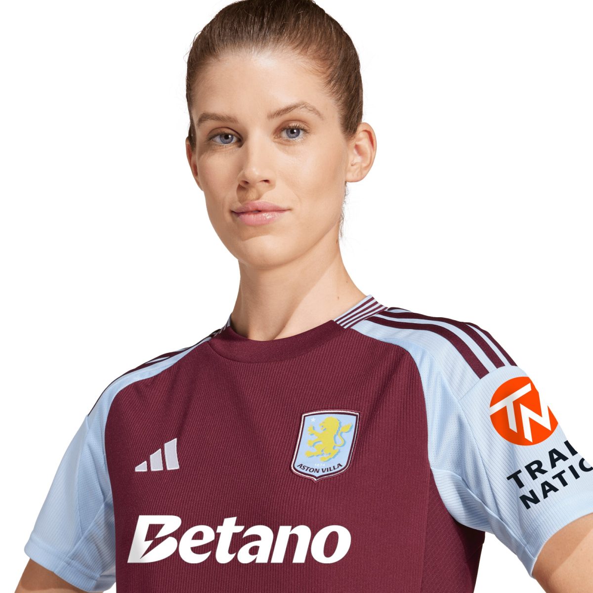aston villa adidas home shirt 2024-25 – womens with custom printing Collection - Aston Villa Fan Shop Official Gear